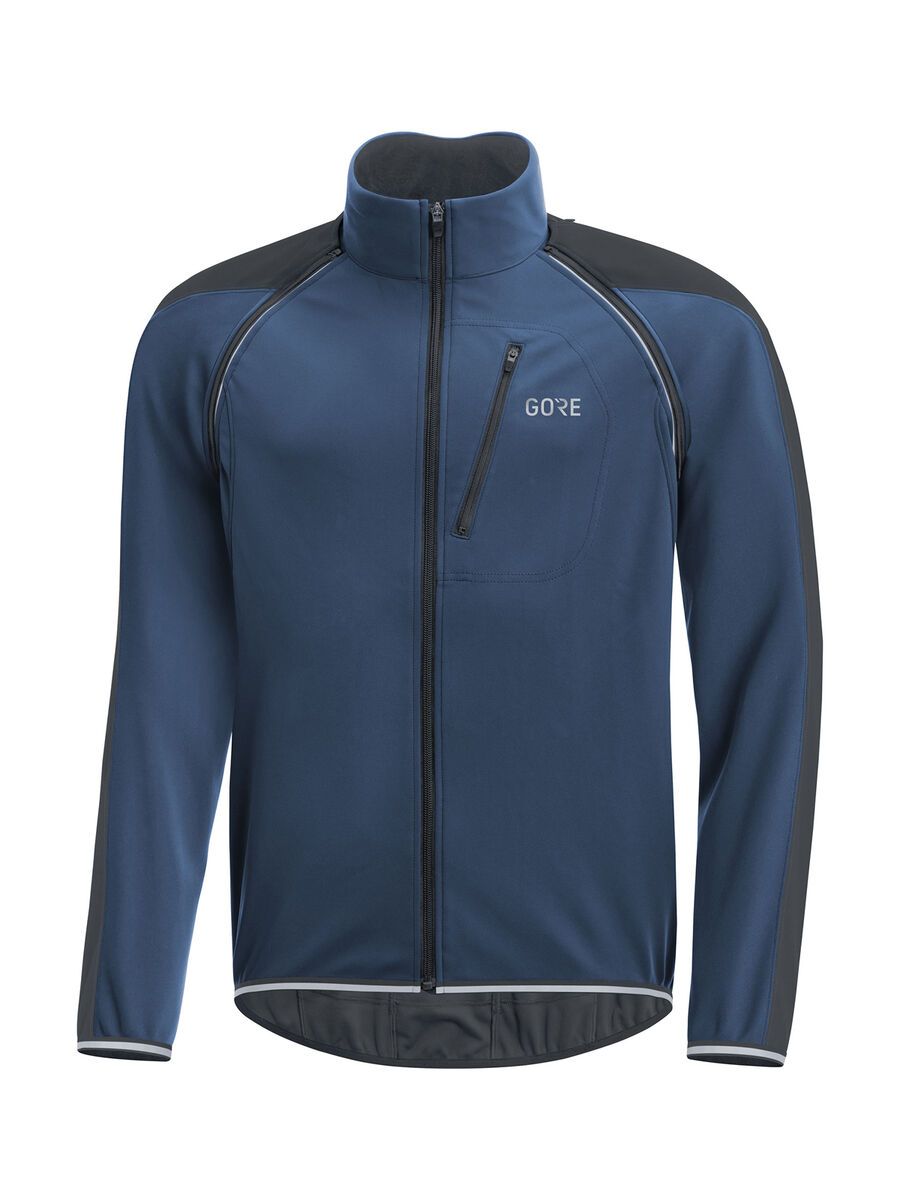 GOREWEAR C3 Windstopper Phantom Zip-Off Jacke, deep water blue/black - Bild 1