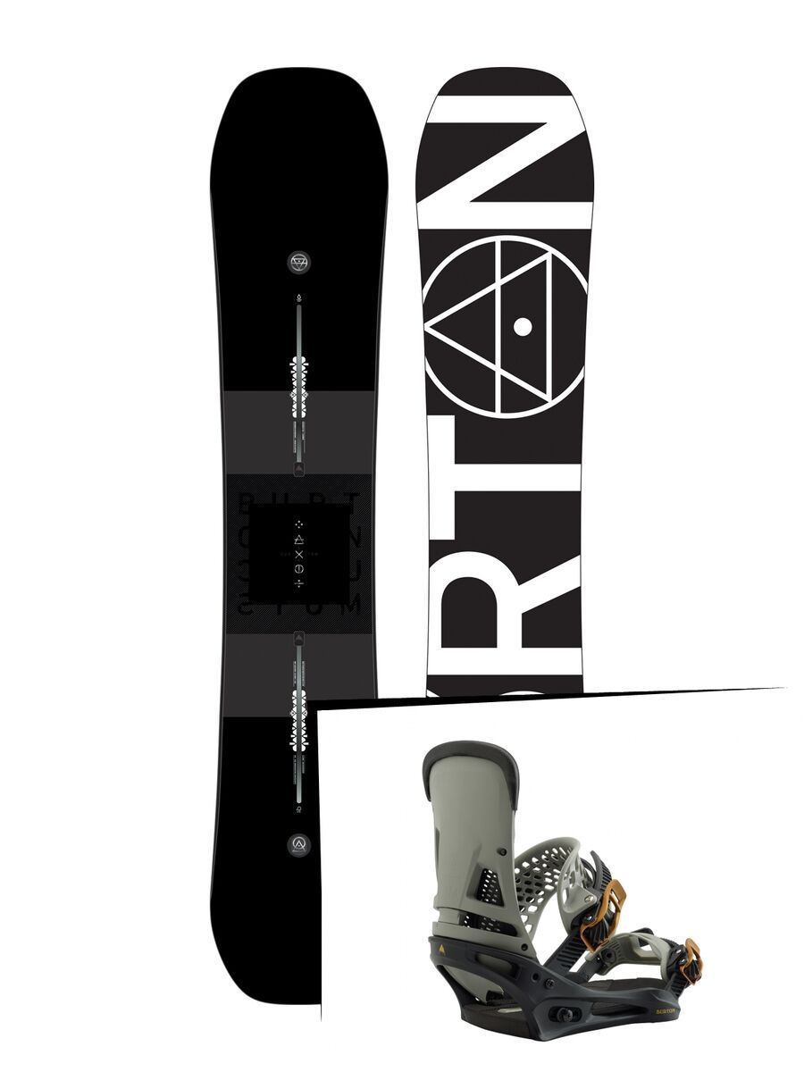 Set: Burton Custom X 2019 +  Malavita (2218348S) - Bild 1