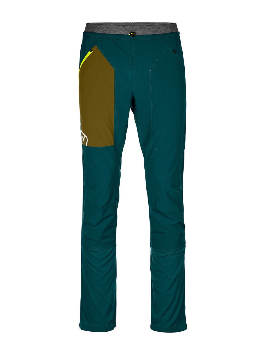 Ortovox Merino Airsolation Berrino Pants M, dark pacific - Bild 1