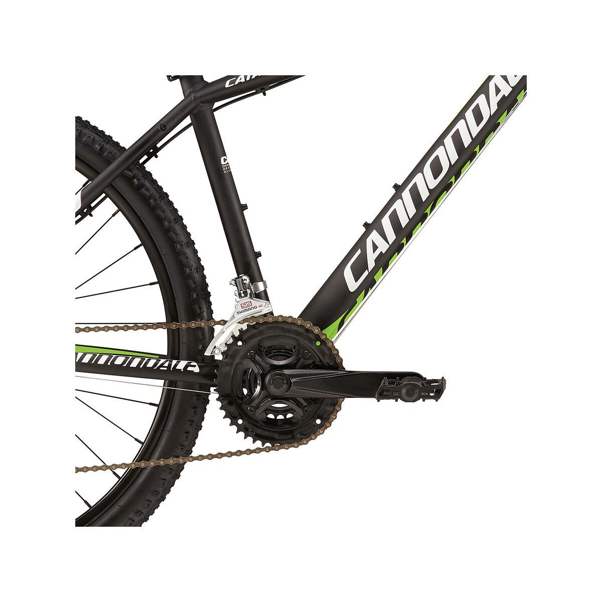 Cannondale Catalyst 3, jet black w/ white and berzerker green, matte - REP - Bild 3