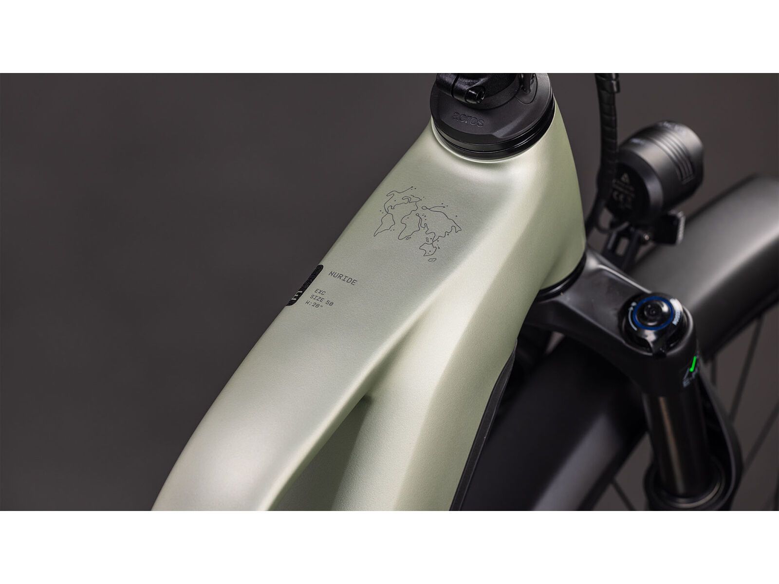 Cube Nuride Hybrid EXC 800 Trapeze, lemongrass´n´reflex - Bild 3