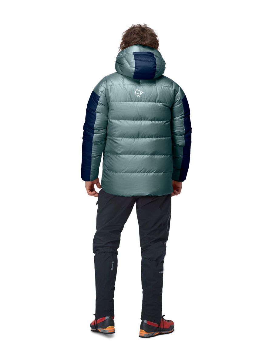 Norrona trollveggen down850 Jacket M's, north atlantic - Bild 4
