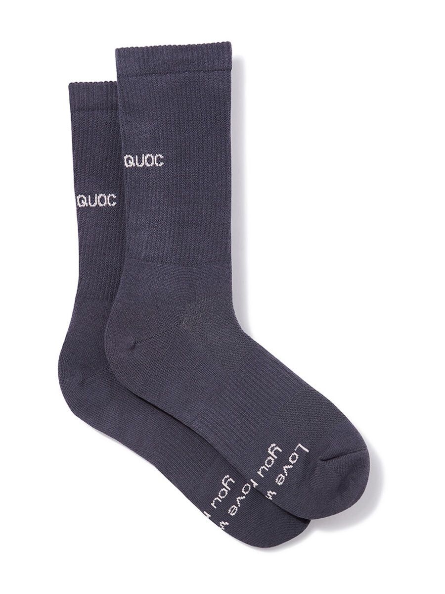 Quoc All Road Sock, charcoal - Bild 1