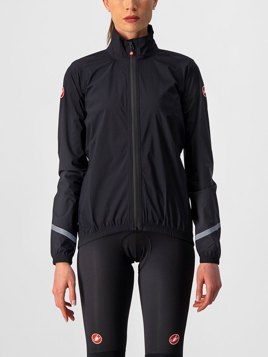 Castelli Emergency 2 W Rain Jacket, light black - Bild 2