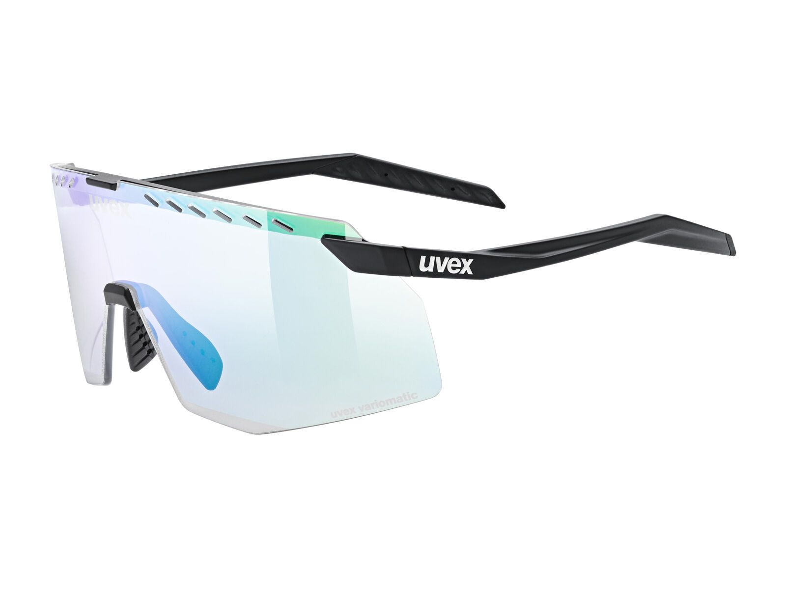 uvex pace stage V, Mirror Green / black matt - Bild 1