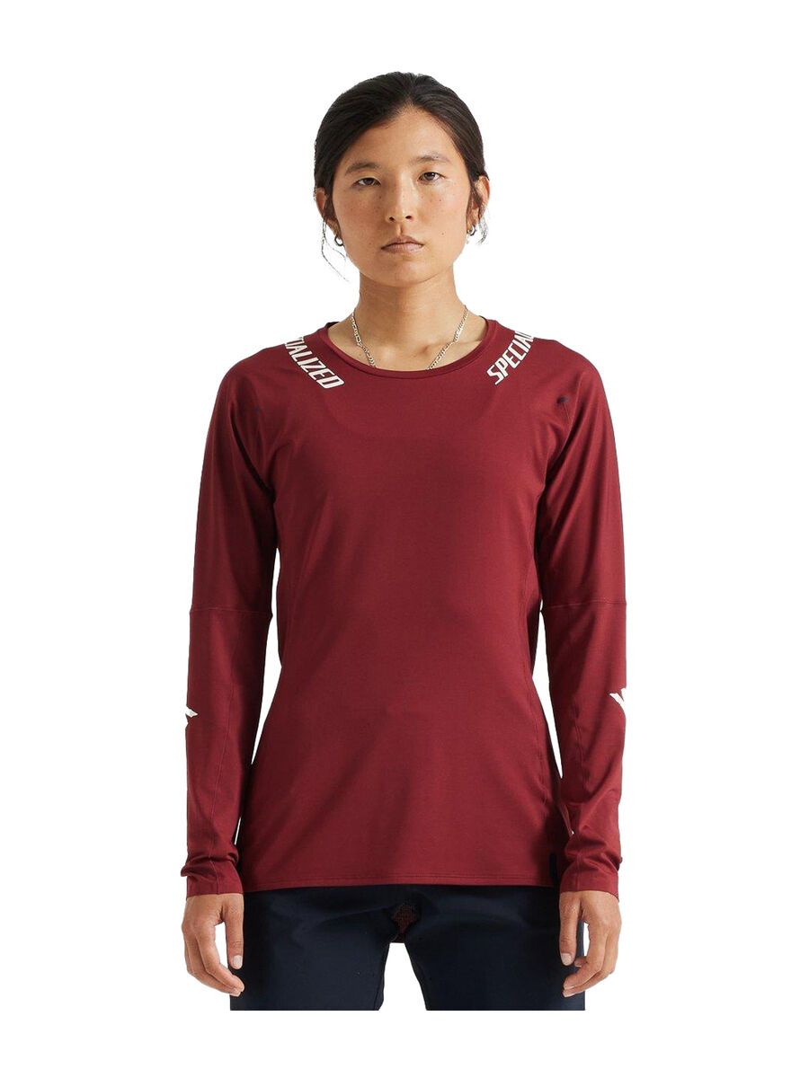 Specialized Women's Trail Air Long Sleeve Jersey, garnet red - Bild 1