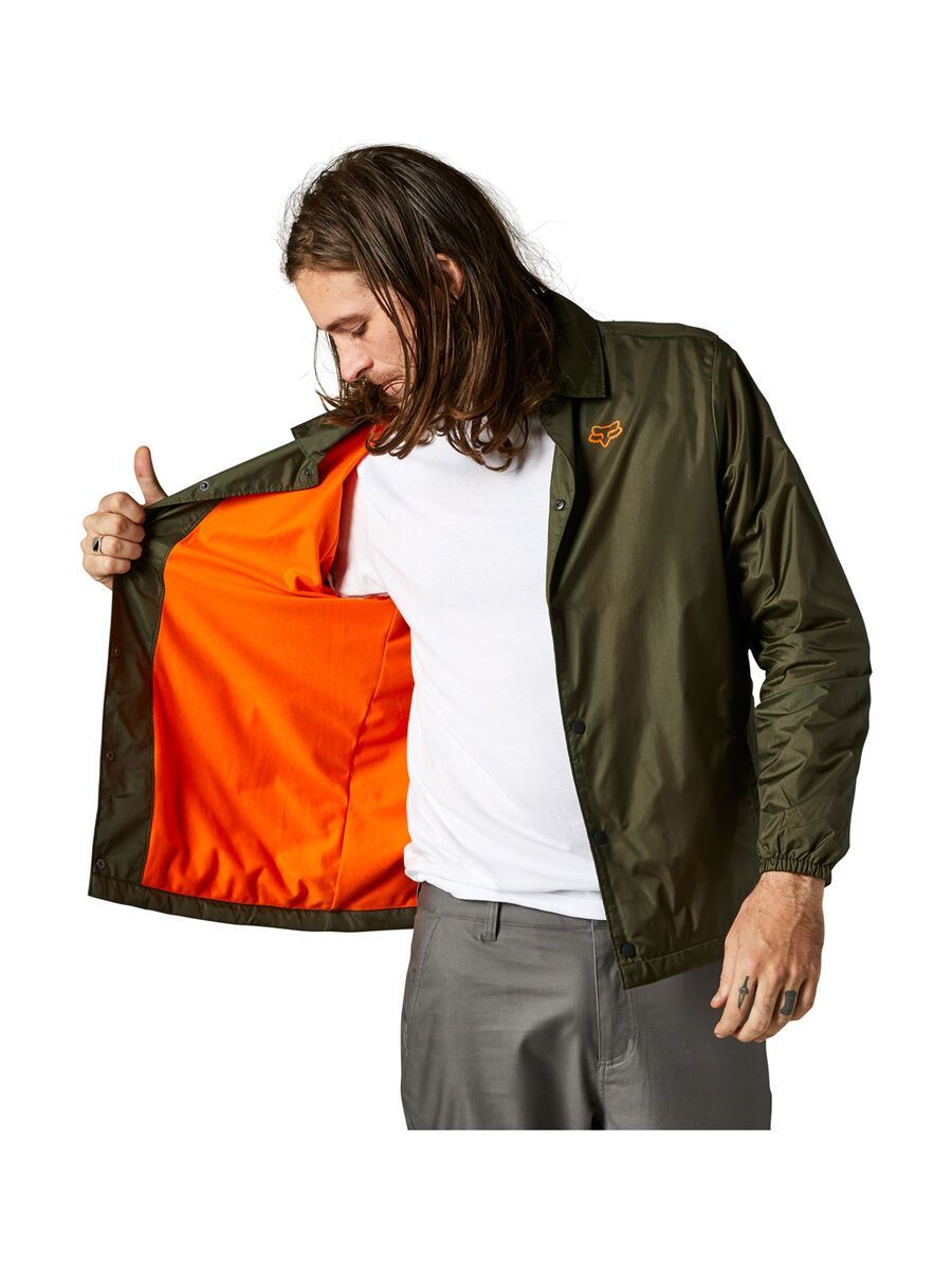 Fox Hero Dirt Coaches Jacket, fat grn - Bild 4