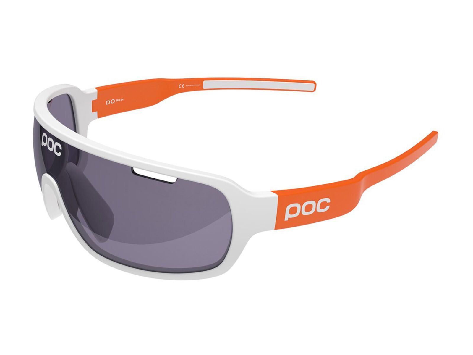 POC DO Blade AVIP, hydrogen white/zink orange/Lens: violet - Bild 1