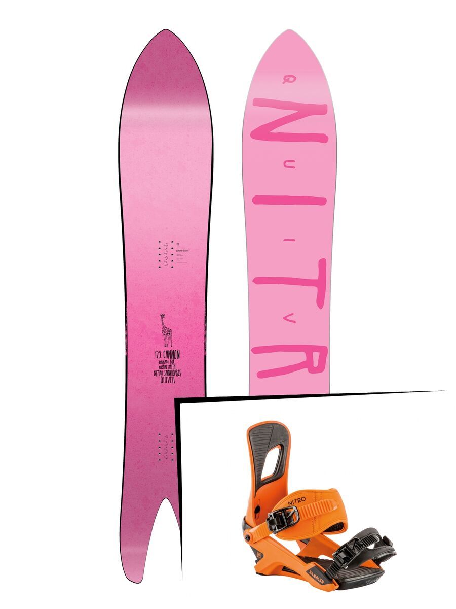 Set: Nitro Quiver Cannon 2019 + Nitro Rambler OJ - Bild 1