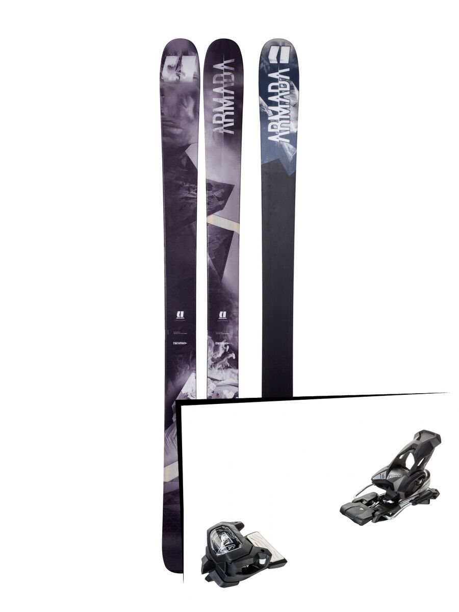 Set: Armada Invictus 108 Ti 2018 + Tyrolia Attack² 16 GW solid black - Bild 1