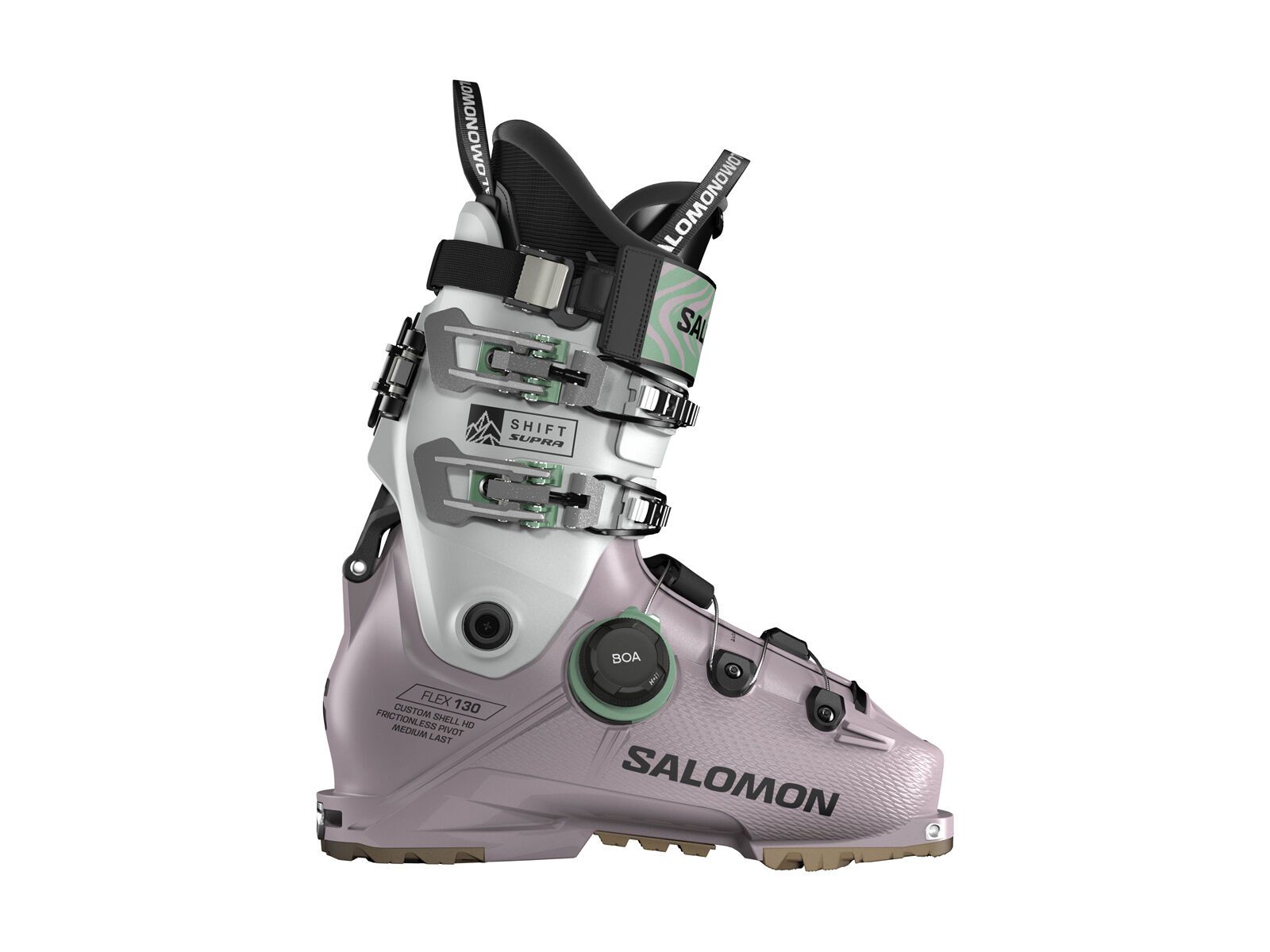 Salomon Shift Supra BOA 130 GW, nirvana/cool gray 5/shale green - Bild 1