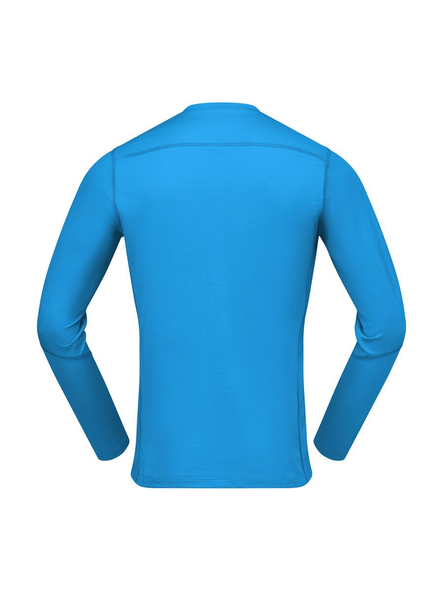 Norrona falketind equaliserUll Long Sleeve M's, brilliant blue - Bild 3