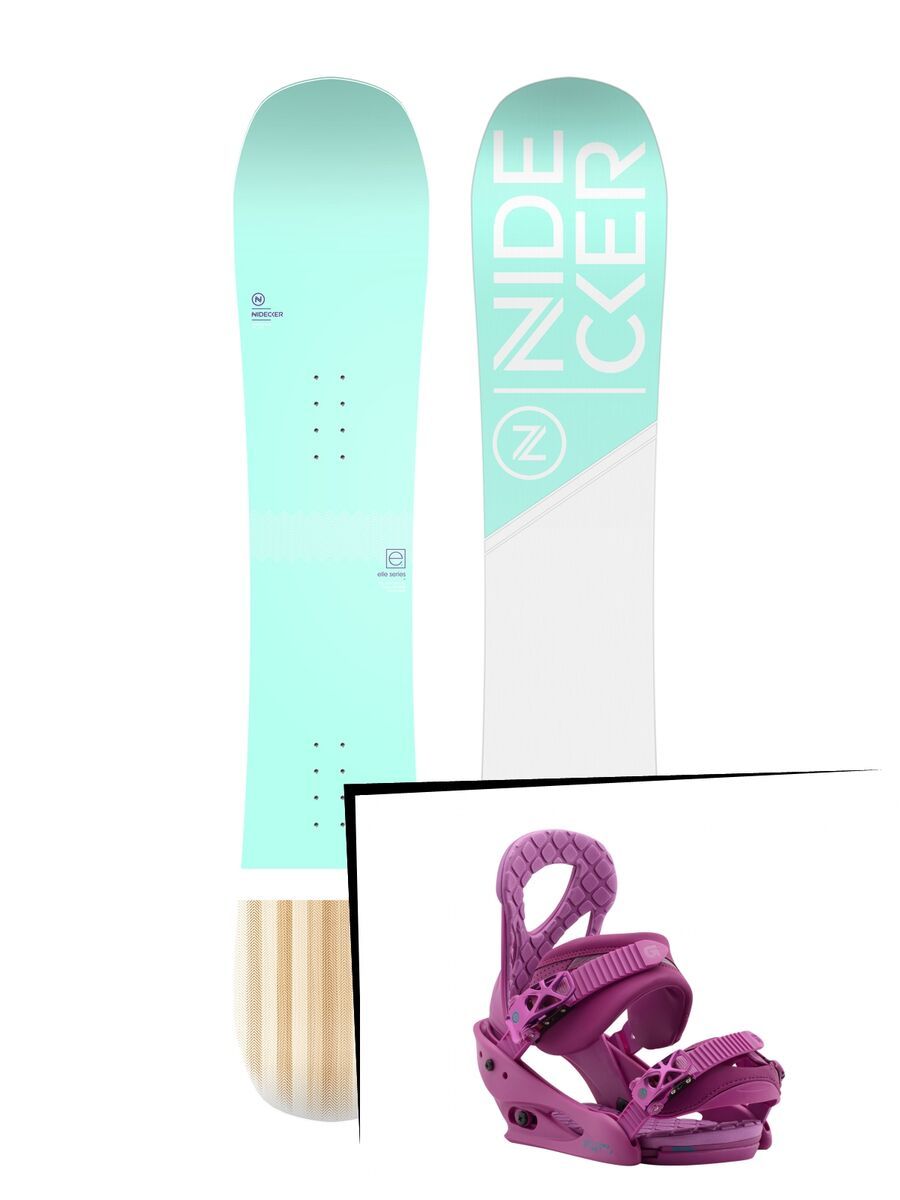 Set: Nidecker Elle 2019 + Burton Stiletto (1931124S) - Bild 1