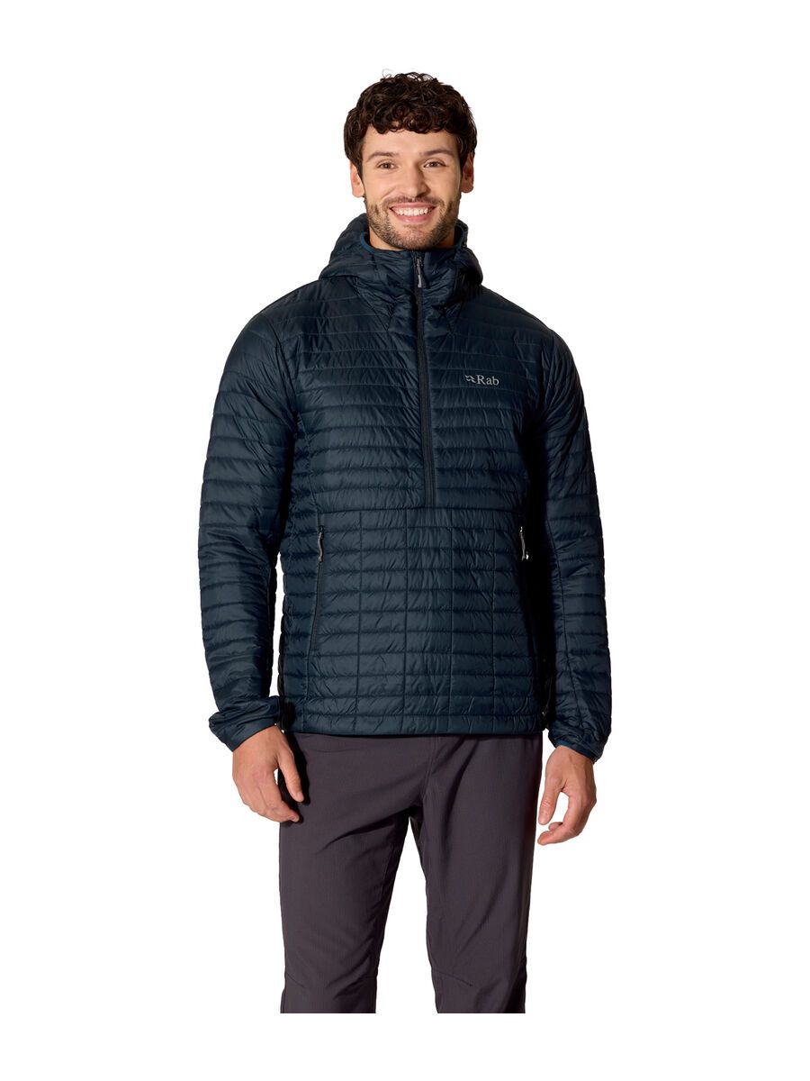 Rab Microlighter Pullover Hoody, galaxy blue - Bild 4