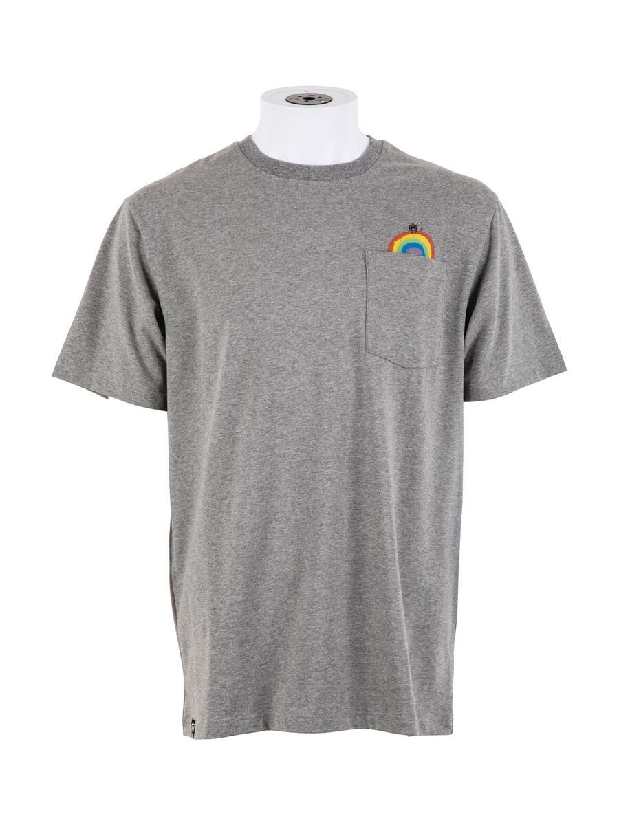 Nitro Optisym Pocket Tee, dark grey heather - Bild 1