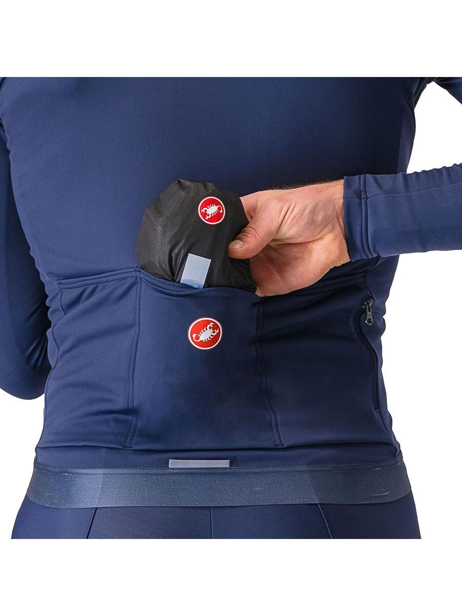 Castelli Squall Shell Jacket, light black/silver gray - Bild 5