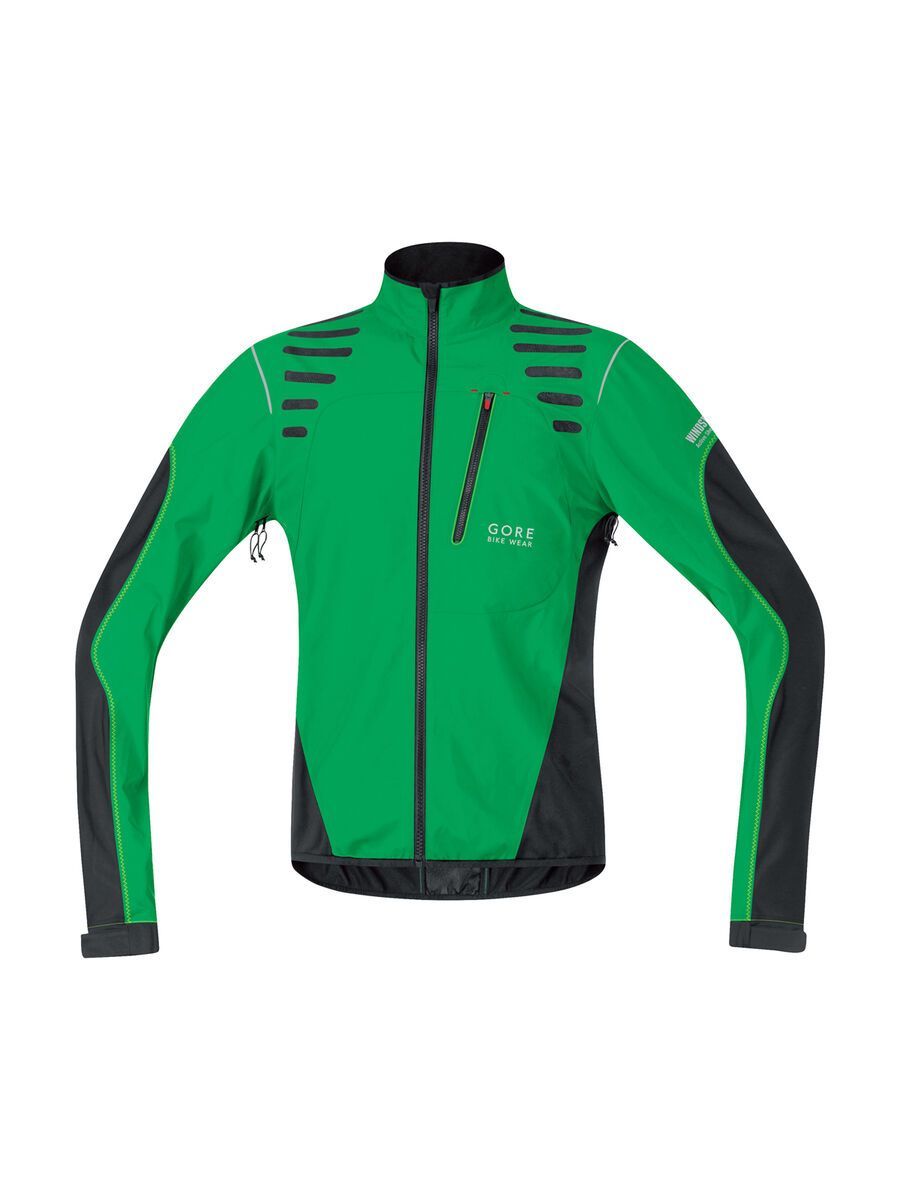 Gore Bike Wear Fusion Cross 2.0 Windstopper Active Shell Jacke, fresh green/black - Bild 1