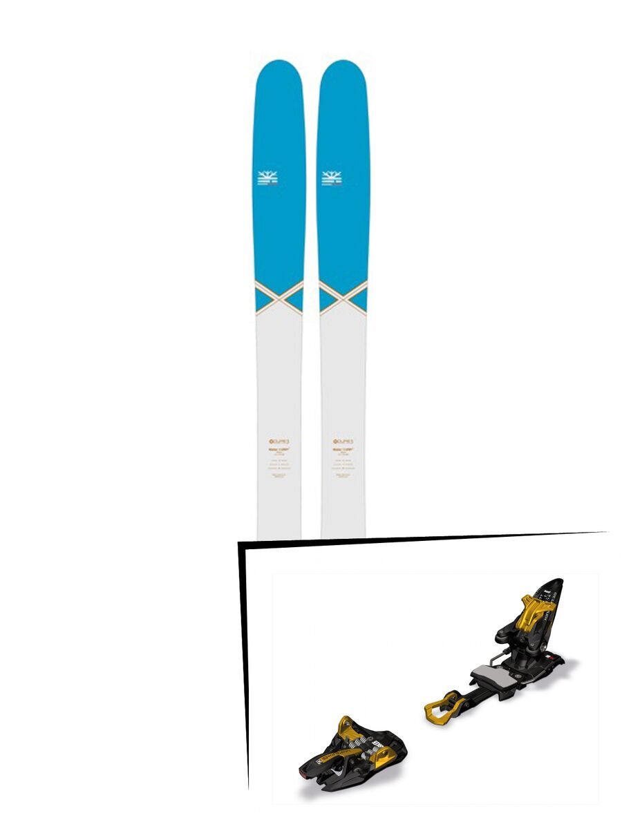 DPS Skis Set: Wailer 112 RP2 Pure3 Special Edition 2016 + Marker Kingpin 10 - Bild 1