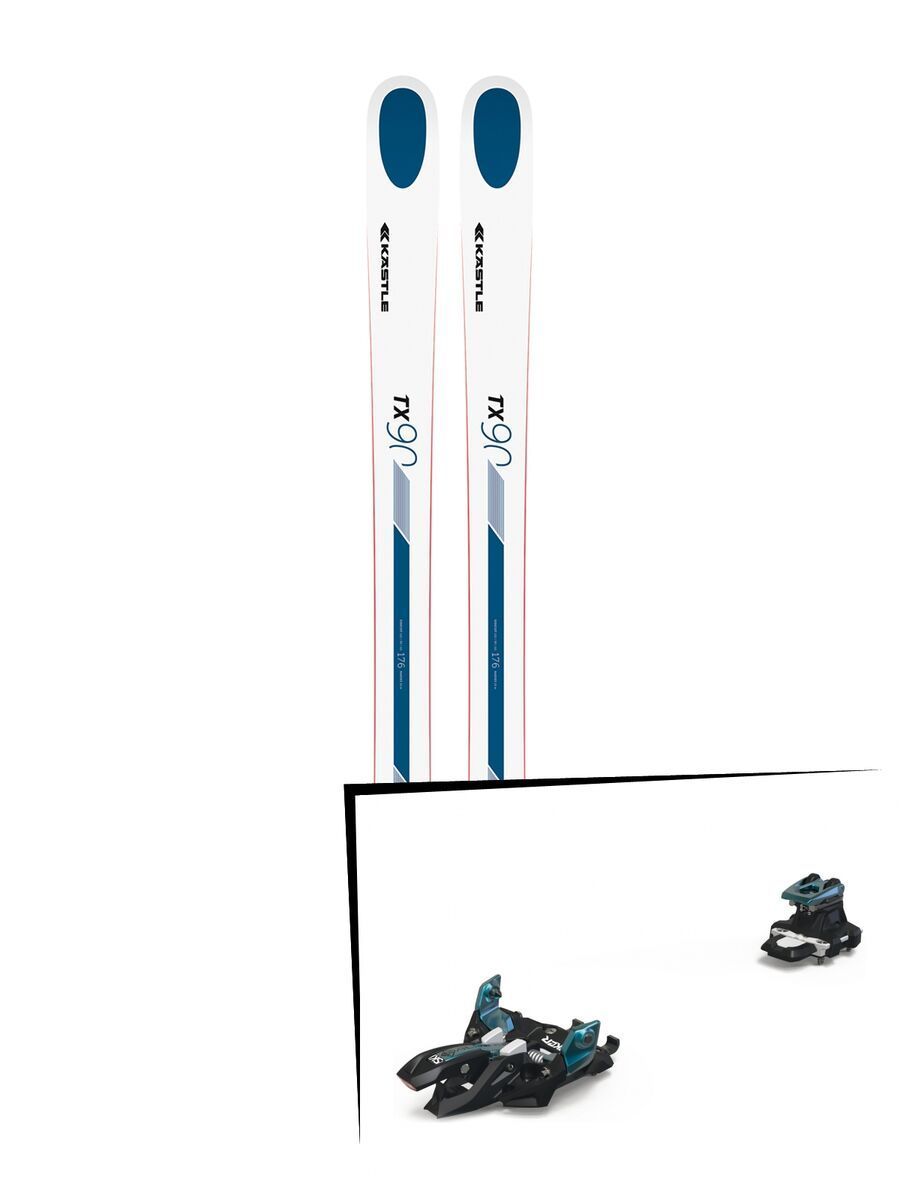 Set: Kästle TX90 2019 + Marker Alpinist 9 black/turquoise - Bild 1
