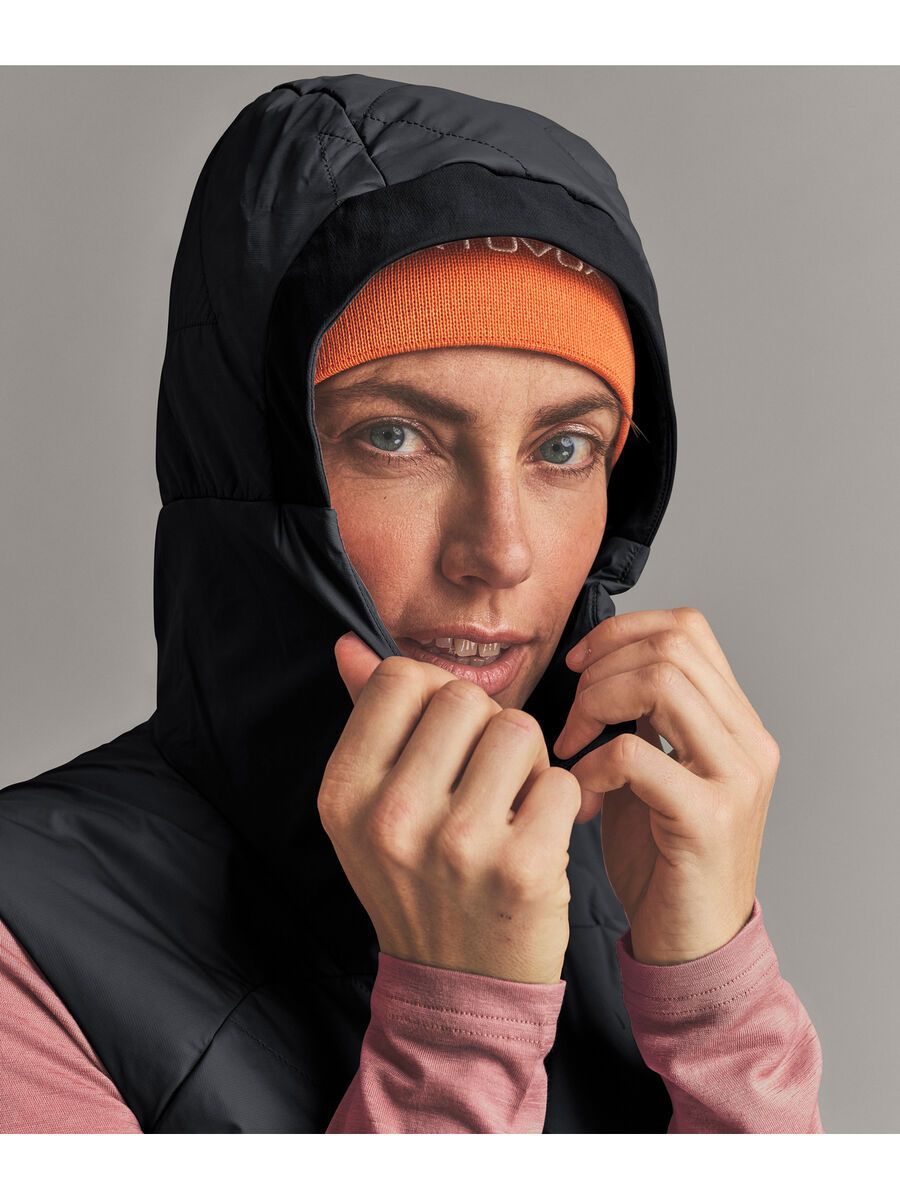 Ortovox Venet Swisswool 60 Vest W, black raven - Bild 8