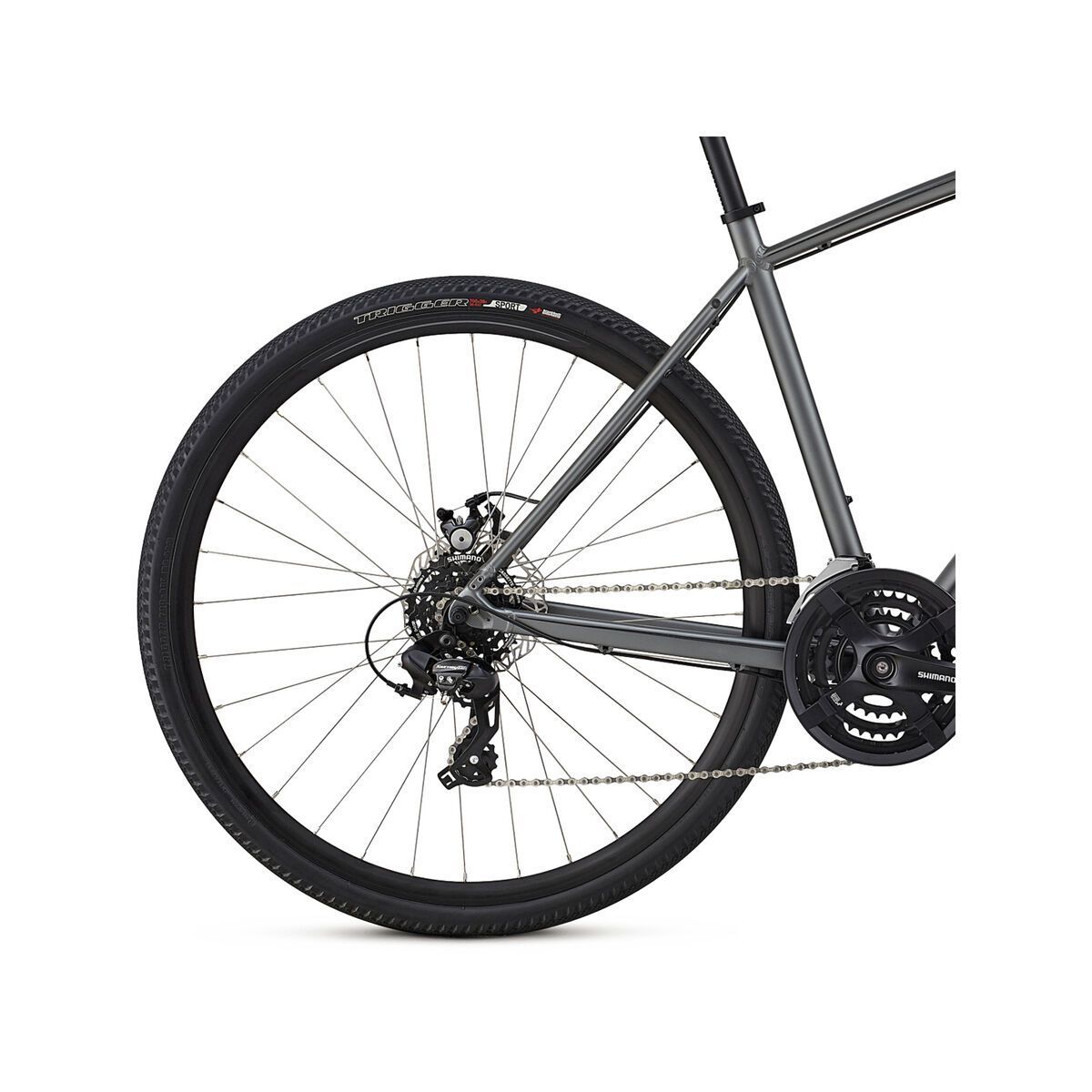 Specialized Crosstrail Mechanical Disc, charcoal/gloss black/black reflective - Bild 6