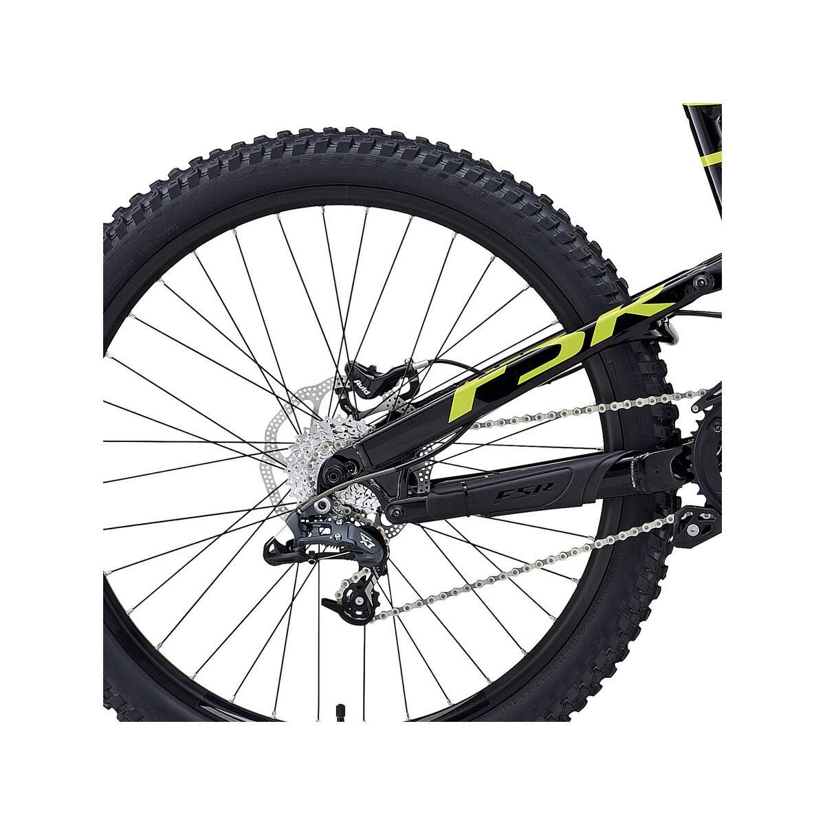 Specialized Status FSR II, Black/Hyper Green - Bild 4