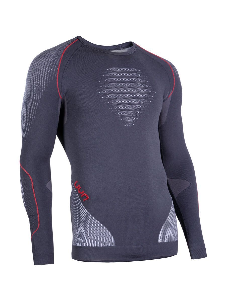 UYN Evolutyon Shirt, charcoal/white/red - Bild 3