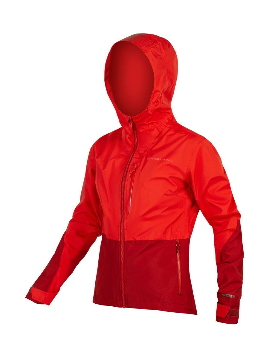 Endura Wms SingleTrack Jacket II, hi-viz coral - Bild 1
