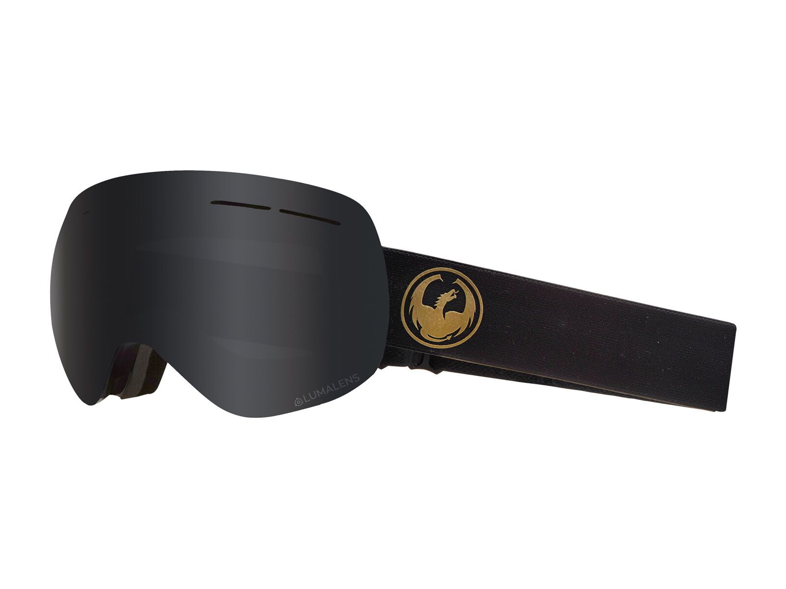 Dragon X1s - Lumalens Dark Smoke, gold - Bild 1