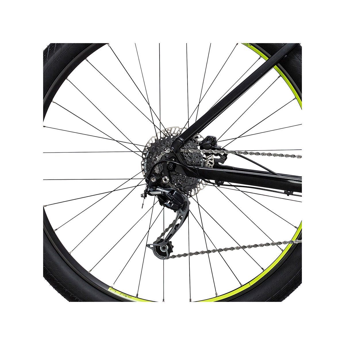 Cube Hyde Trapeze, black´n´flashyellow - Bild 4