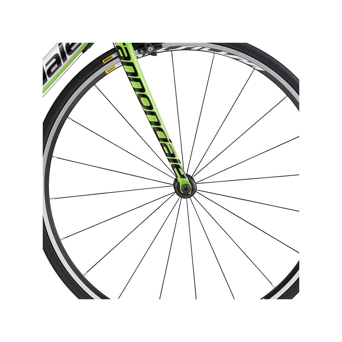 Cannondale SuperSix Evo Ultegra, fine silver w/ berzerker green and jet black, gloss - REP - Bild 2