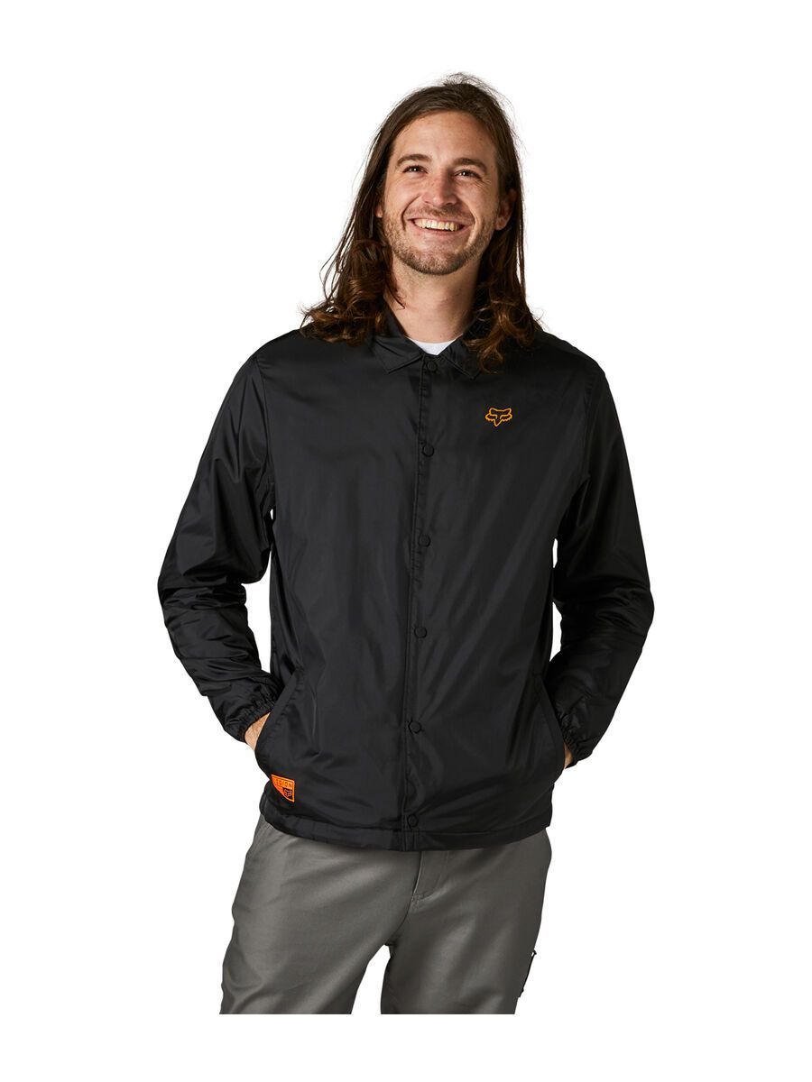 Fox Hero Dirt Coaches Jacket, black - Bild 1