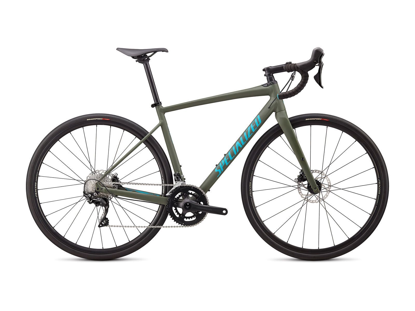 Specialized Diverge E5 Comp, satin oak green/aqua camo - Bild 1