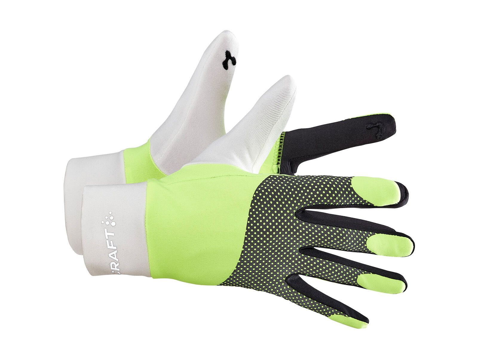 Craft ADV Lumen Fleece Glove, ash white-flumino - Bild 1