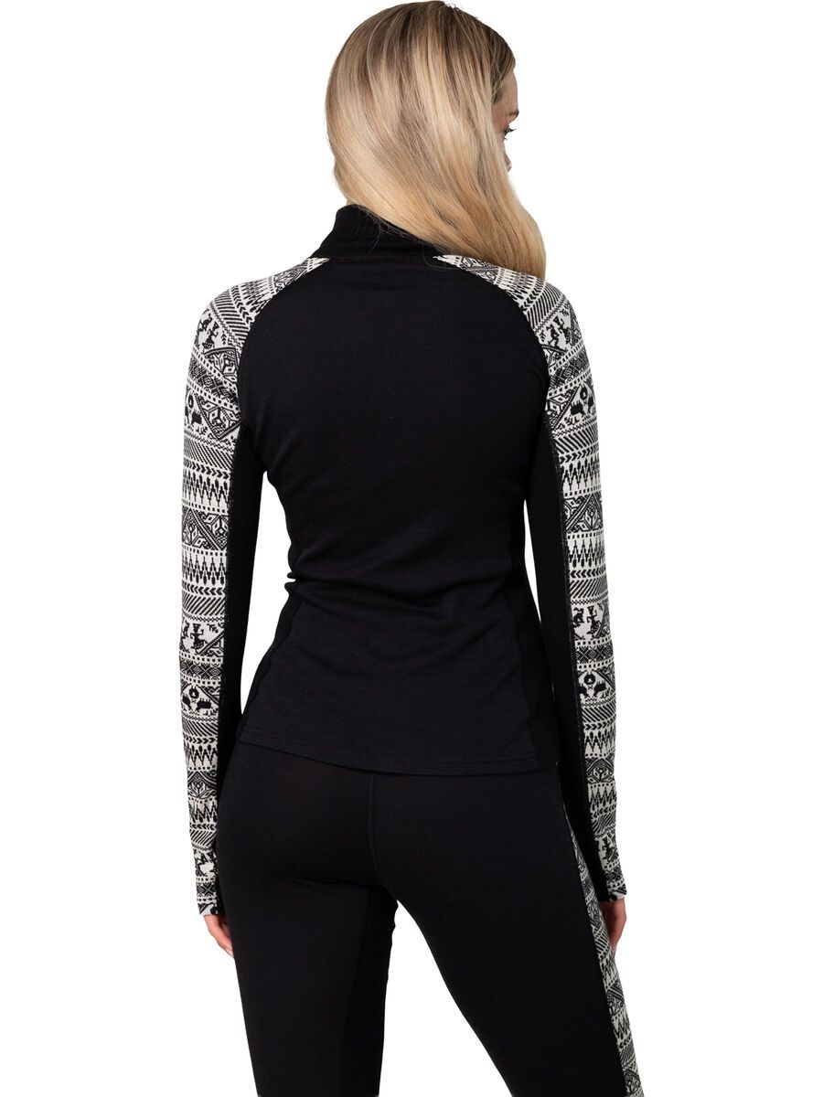 Kari Traa Tale Half Zip, black - Bild 4