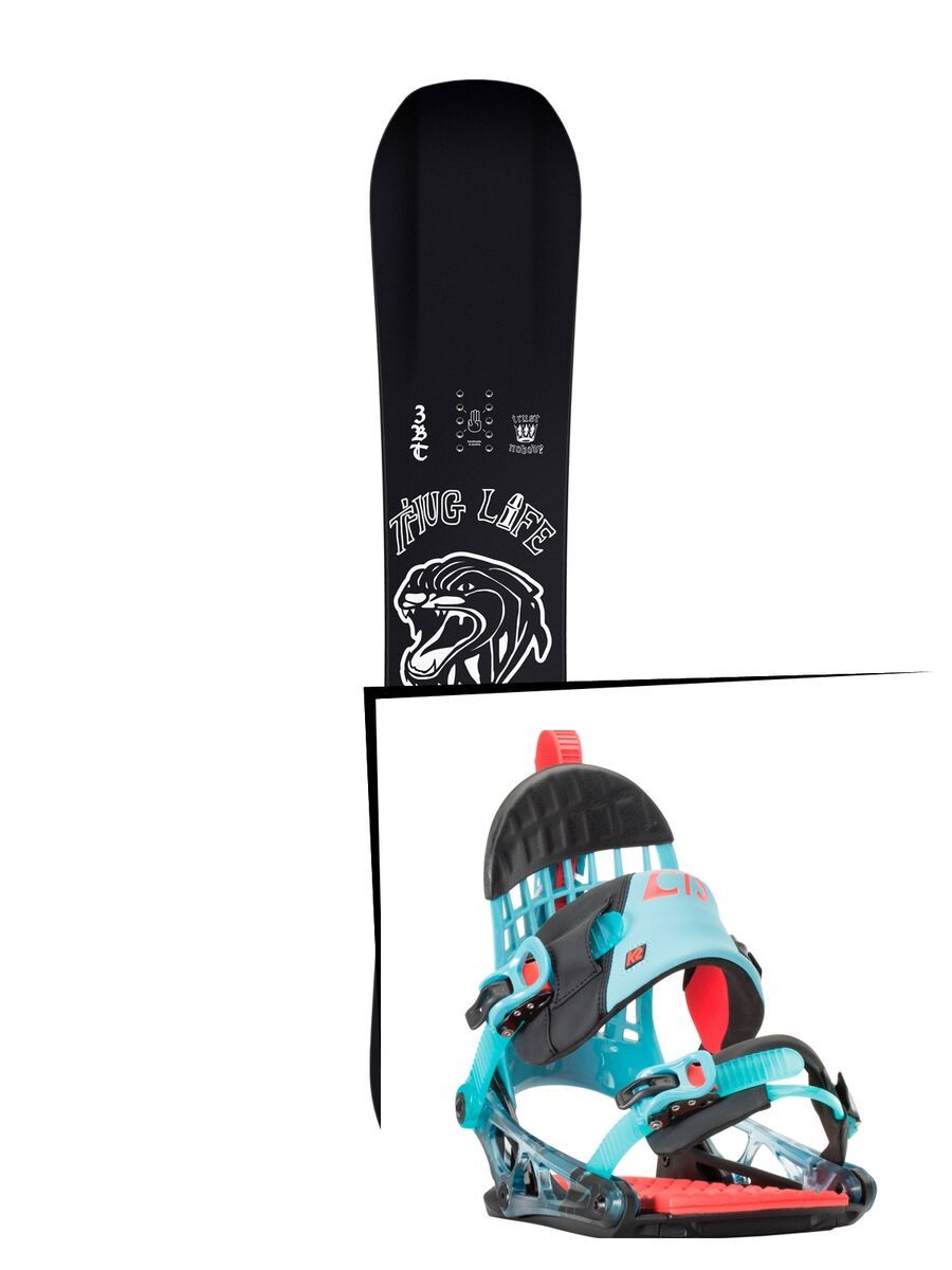 Set: Bataleon Disaster 2017 + K2 Cinch CTS (1488386S) - Bild 1