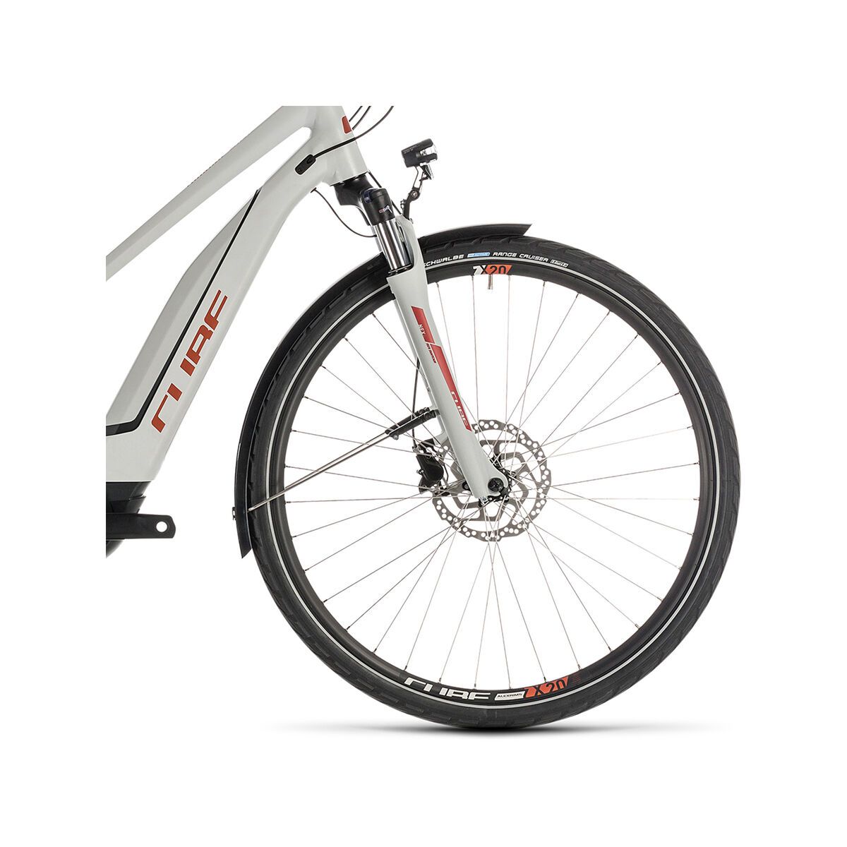 Cube Touring Hybrid 500 Trapeze, grey´n´orange - Bild 2