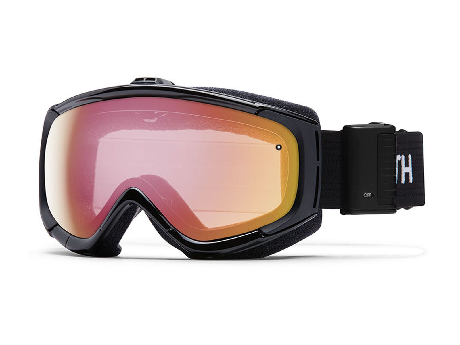 Smith Phenom Turbo Fan, black/red sonsor mirror - Bild 1