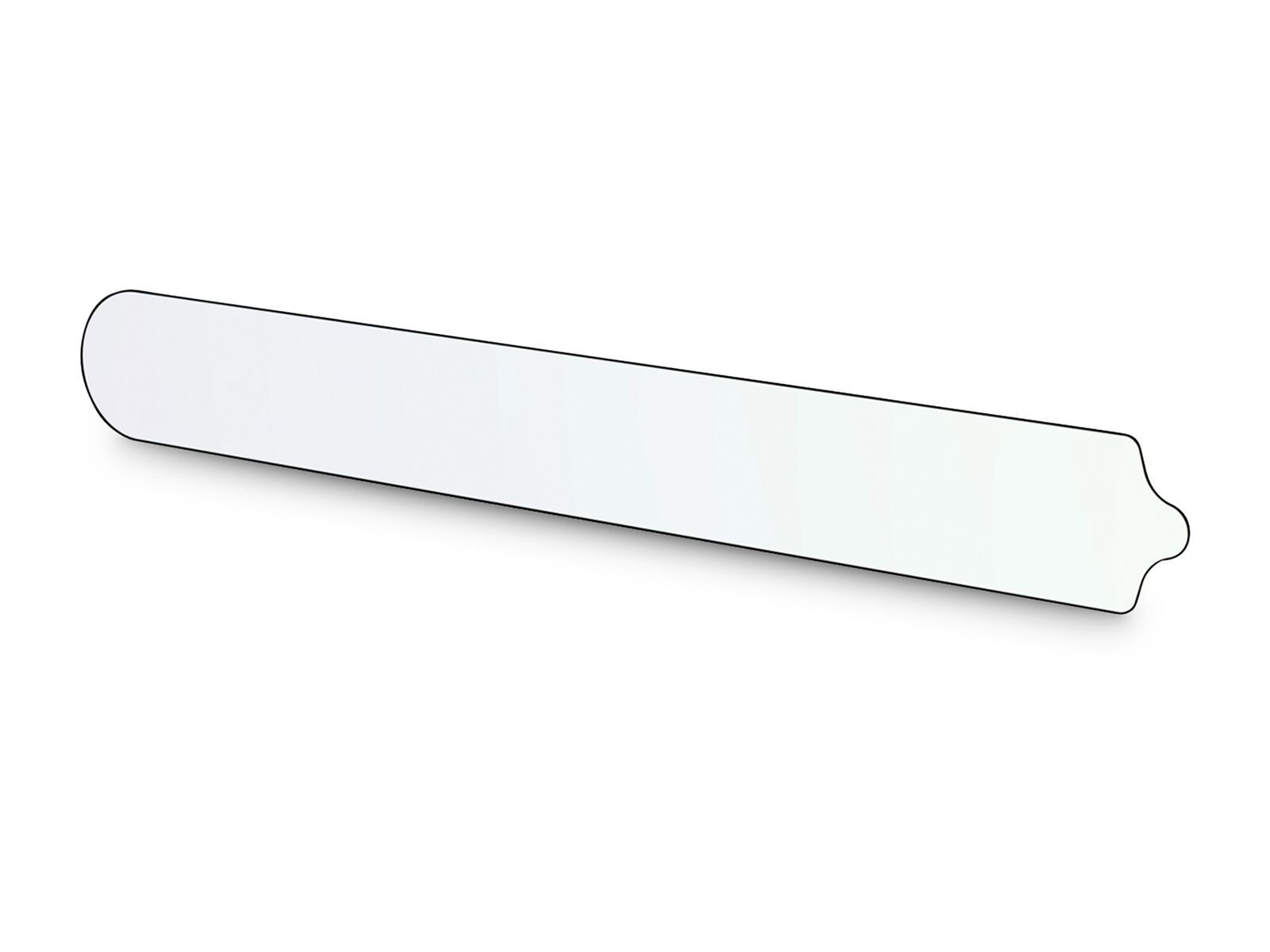 Cube RFR Steinschlagschutz Unterrohr L, transparent - Bild 1