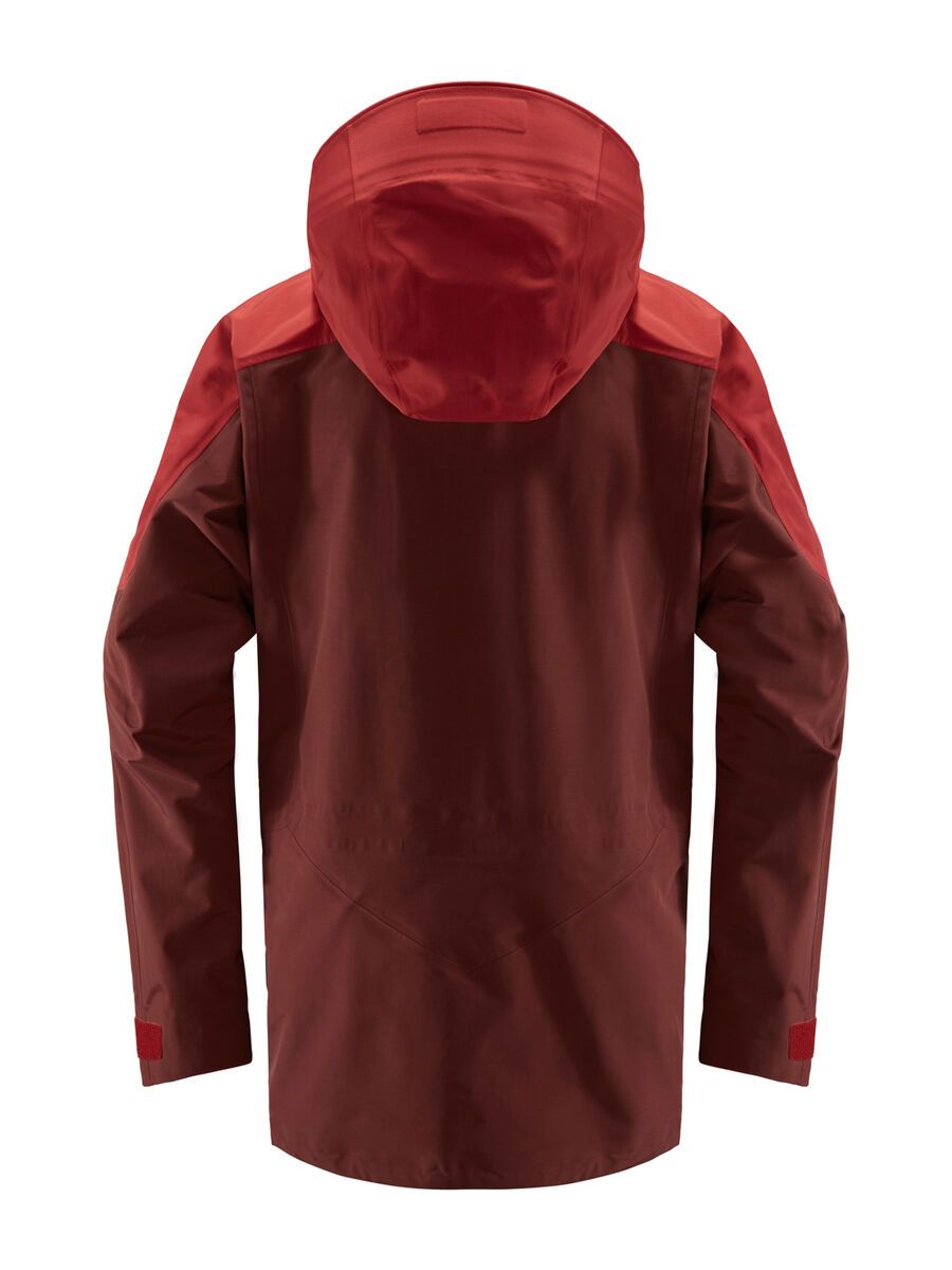 Haglöfs Nengal 3L Proof Parka Men, maroon red/brick red  - Bild 2
