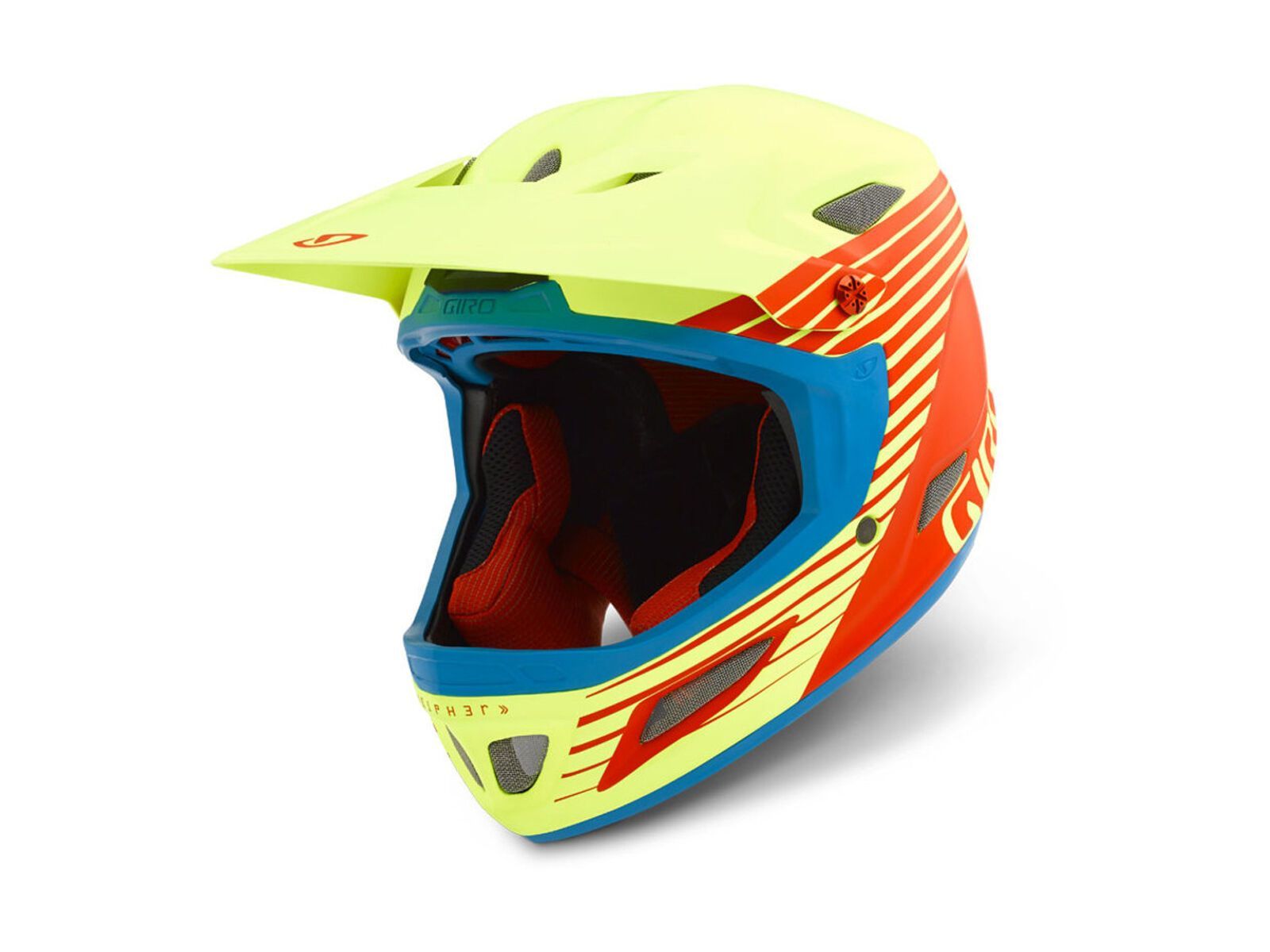 Giro Cipher, matt glowing red/highlight yellow - Bild 1