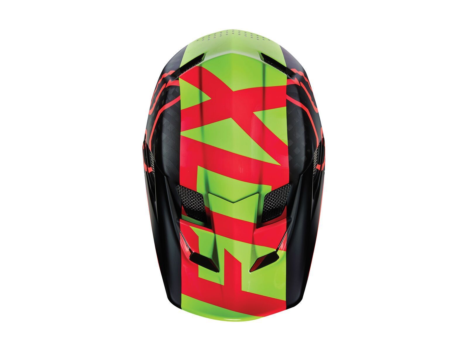 Fox Rampage Pro Carbon Helmet, red - Bild 2
