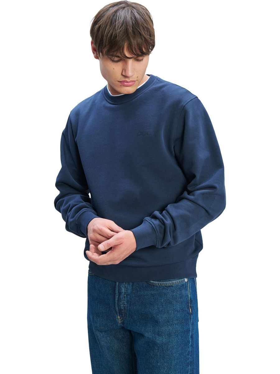 POC Crew Neck Sweater, apatite navy/hydrogen white - Bild 4