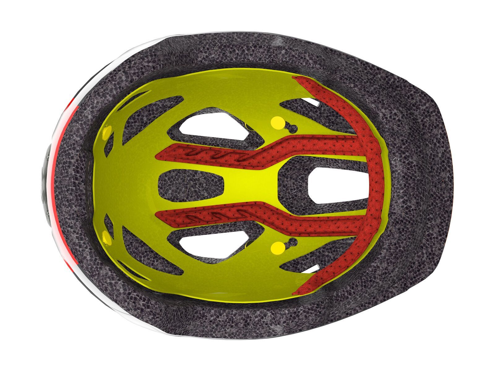 Scott Spunto Junior Plus Helmet, grey/red RC - Bild 5