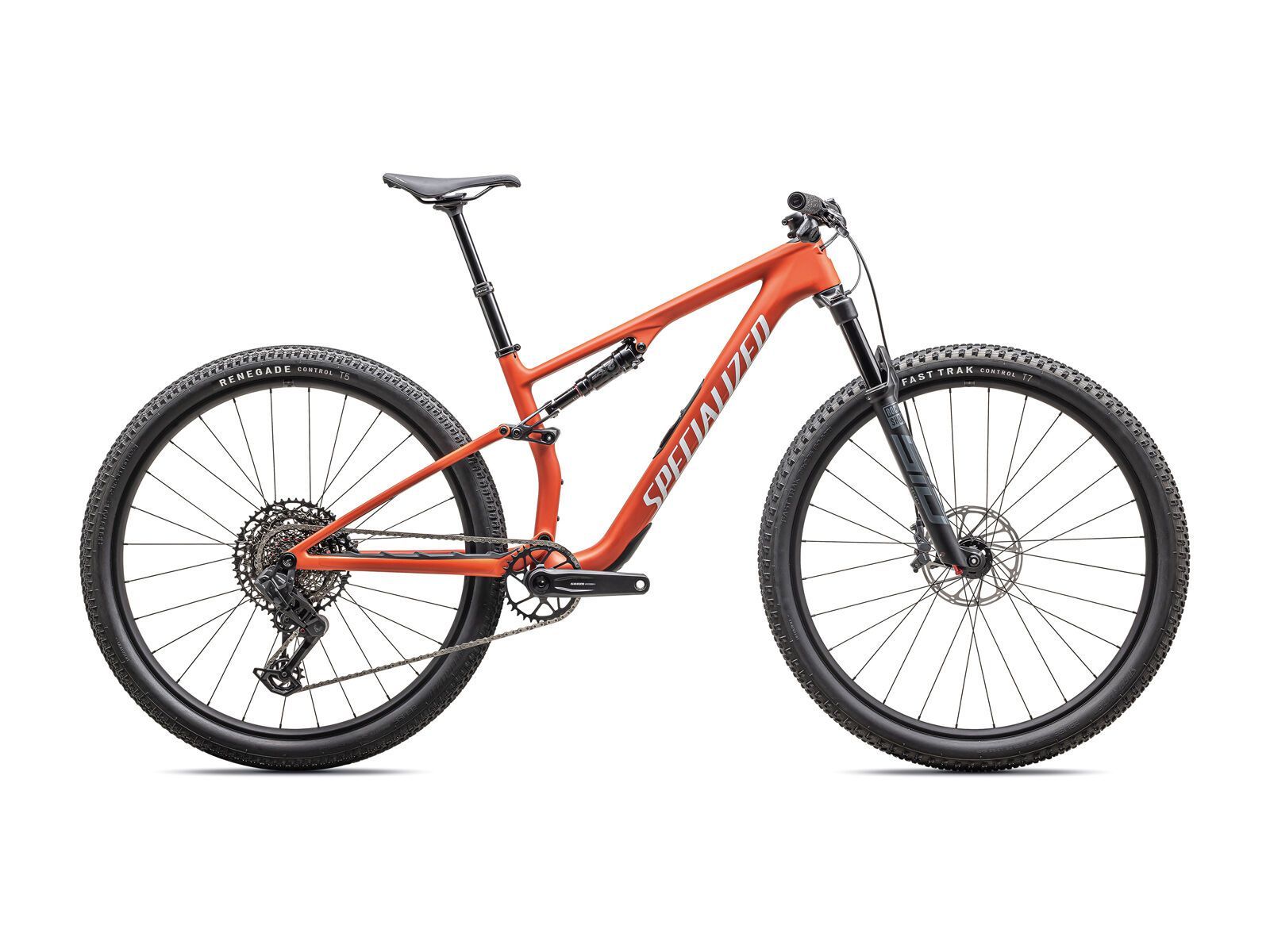 Specialized Epic 8 Comp, deep orange/white - Bild 1