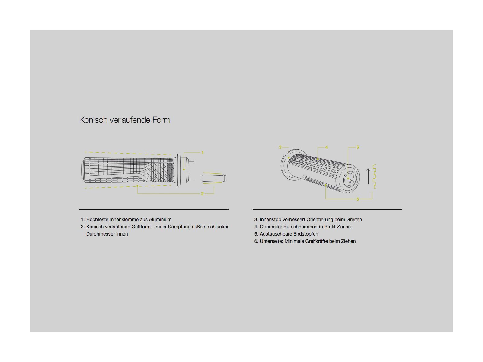 Ergon GD1 Factory Slim, frozen orange - Bild 3