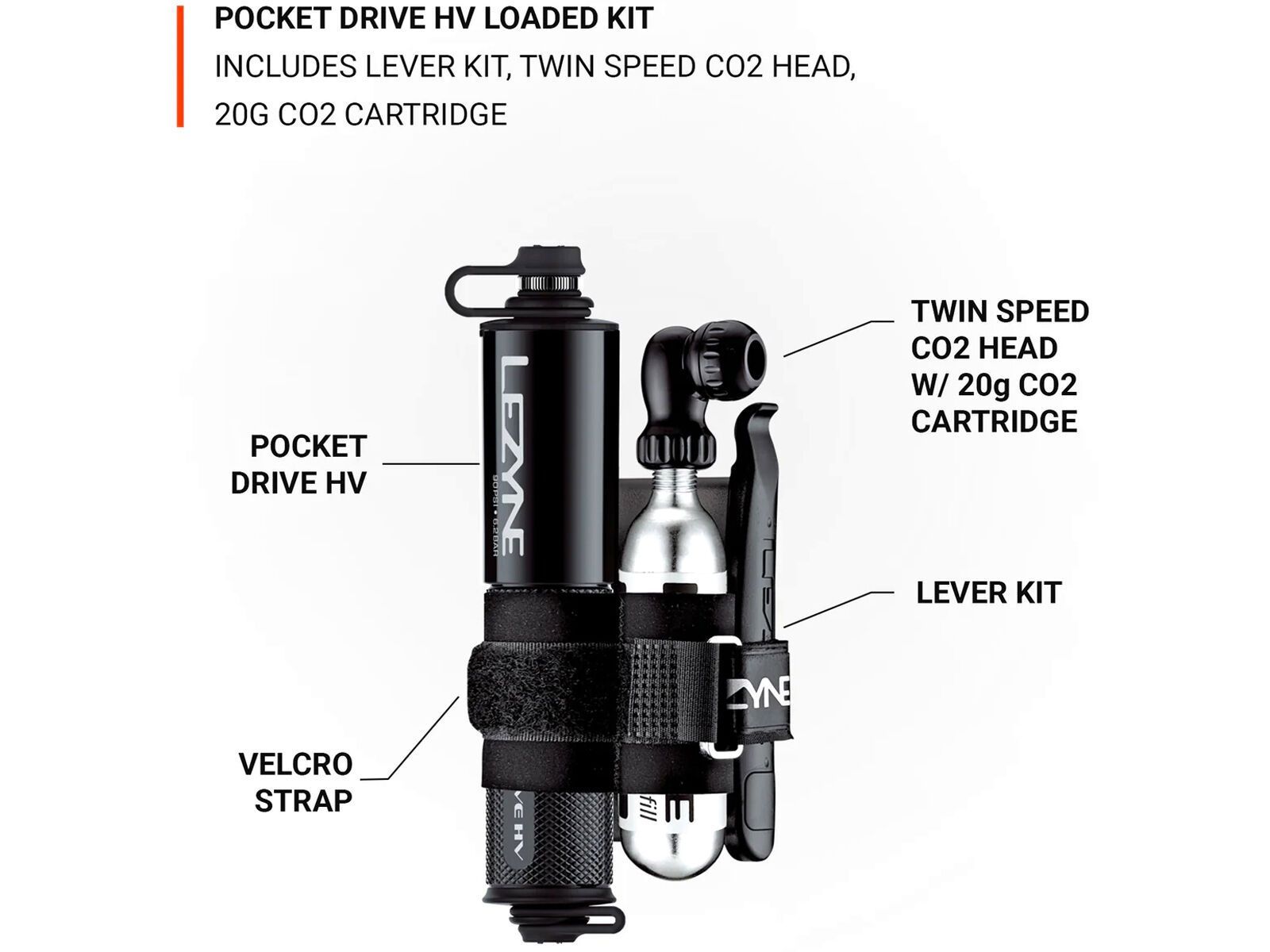 Lezyne Pocket Drive HV Loaded Kit - Bild 2