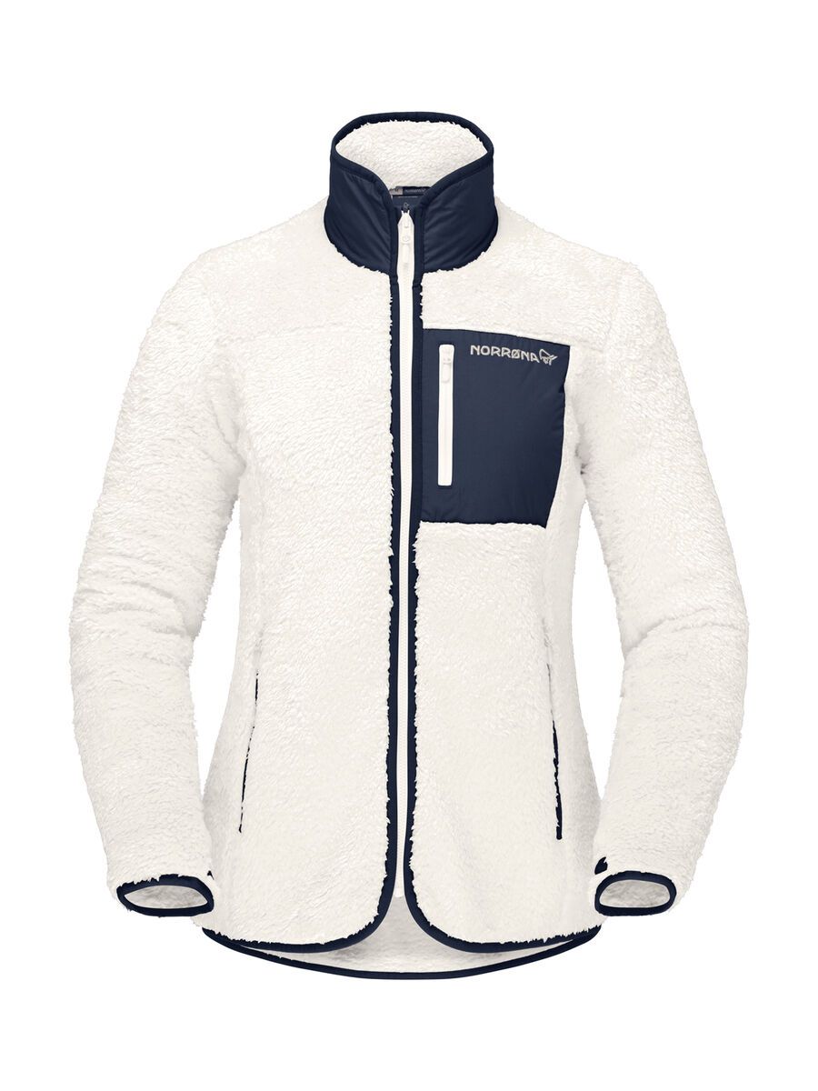 Norrona warm3 Jacket W's, snowdrop - Bild 1