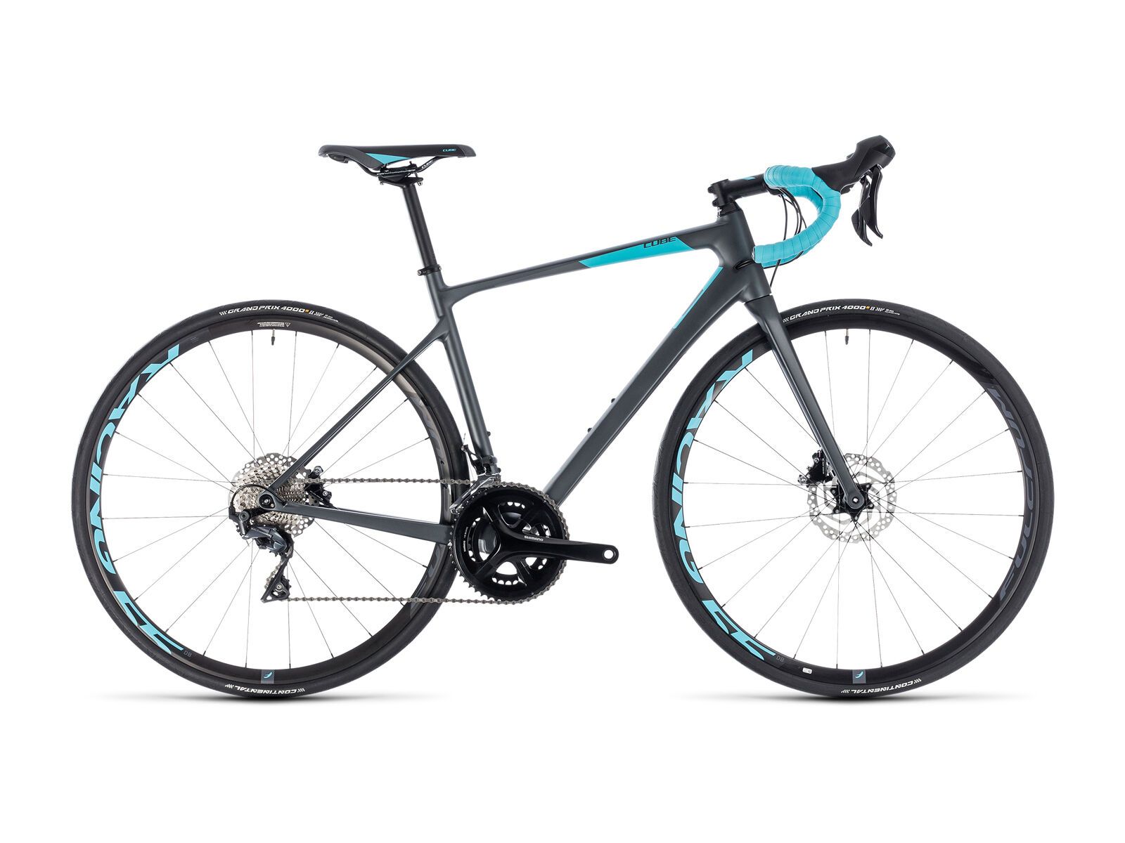 Cube Axial GTC SL Disc, iridium´n´aqua - Bild 1