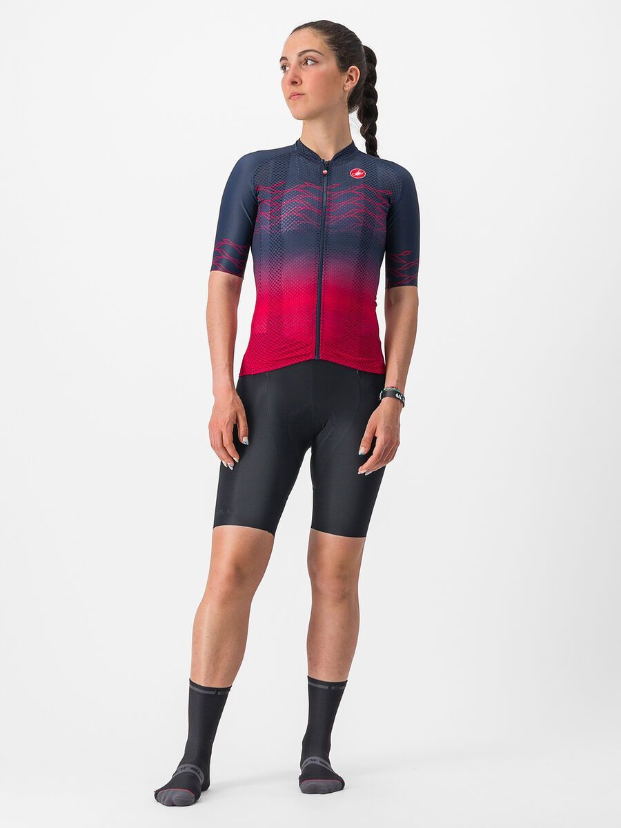 Castelli Climber's 2.0 W Jersey, belgian blue/persian red - Bild 7